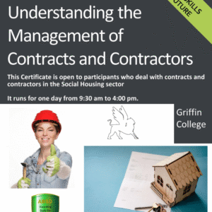 Managing Contracts and Contractors - ABSD Awards - Level 4 (UK) / Level 6 (IRL) Unit Certificate - Social Housing - ABSD Awards certification included.